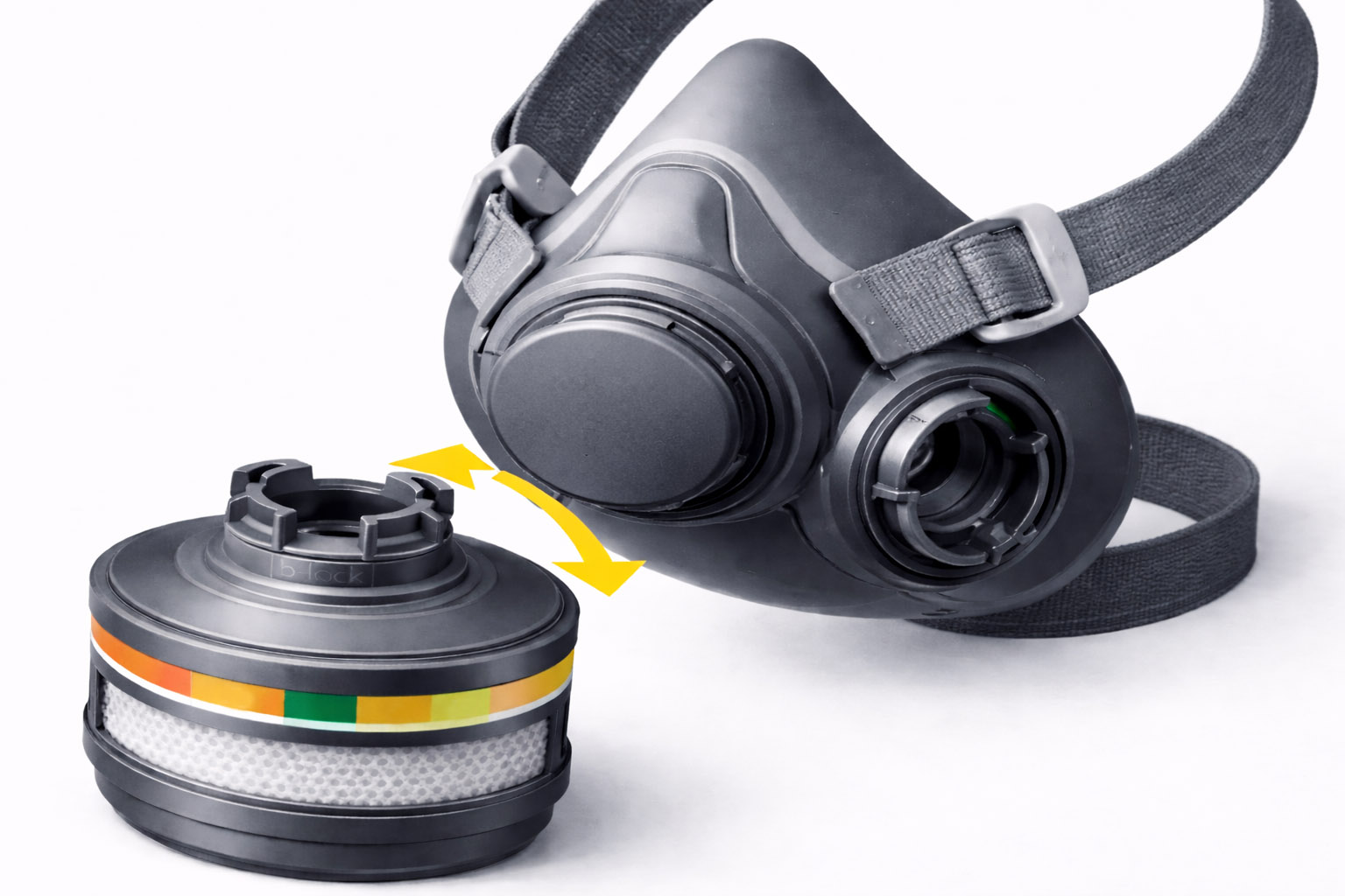 Bajonett Anschluss Atemschutz